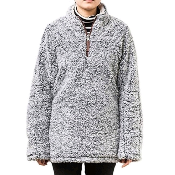 Paaza Pullover Sherpa Sweater Medium 